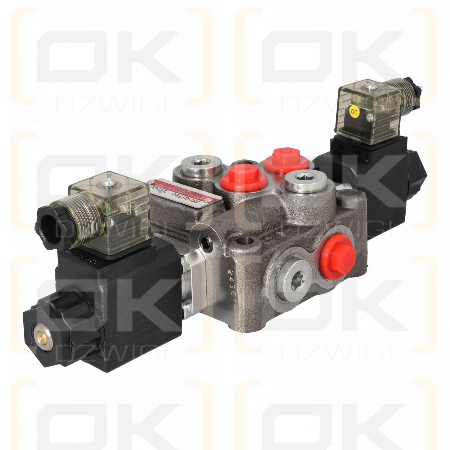 Monoblock distributor. 45l/min G3/8"; 1-section; slide 1; electric 24V; side B: electric